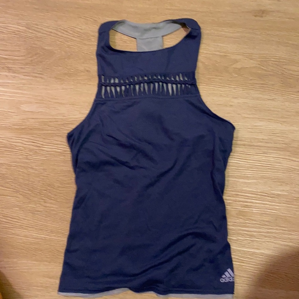 adidas youth large tank top